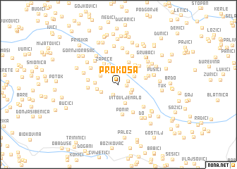 map of Prokosa