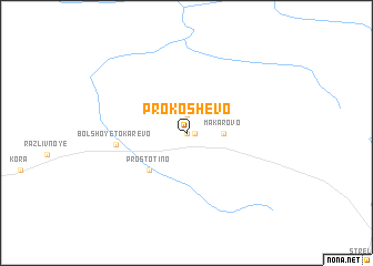 map of Prokoshevo