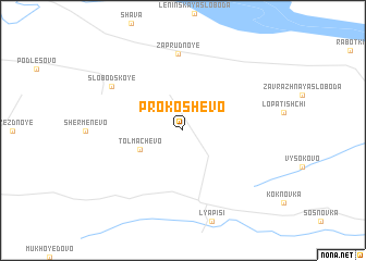 map of Prokoshevo