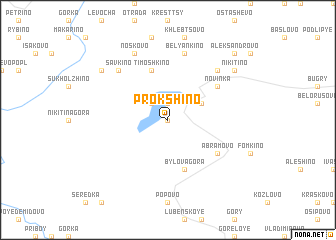 map of Prokshino