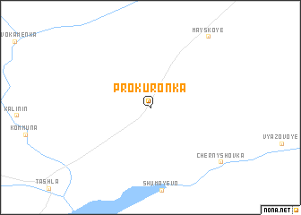 map of Prokuronka