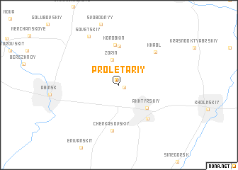 map of Proletariy