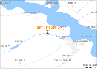 map of Proletarka