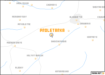 map of Proletarka