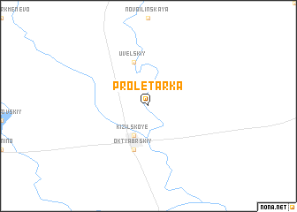 map of Proletarka