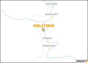 map of Proletarka