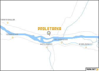 map of Proletarka