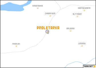 map of Proletarka