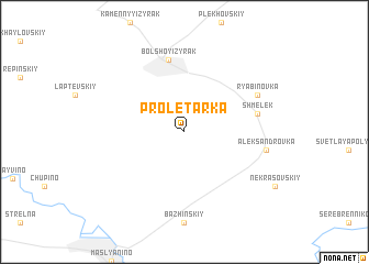 map of Proletarka