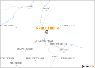 map of Proletarka