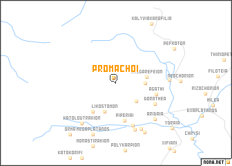 map of Prómachoi