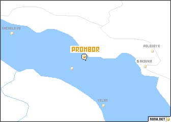 map of Prombor