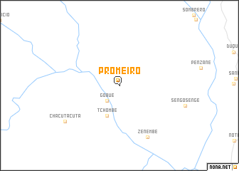 map of Promeiro