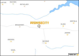 map of Promise City
