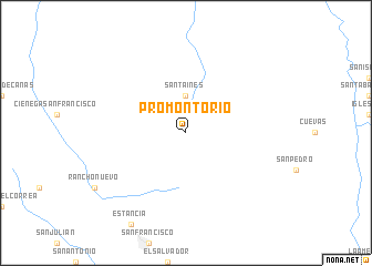 map of Promontorio