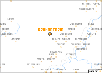 map of Promontorio