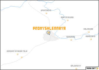 map of Promyshlennaya