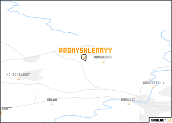 map of Promyshlennyy