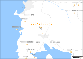 map of Promyslovka