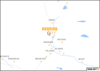 map of Pronino