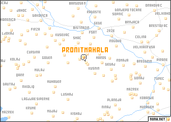 map of Pronit-Mahala