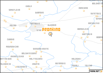 map of Pron\