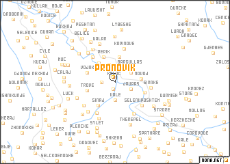 map of Pronovik