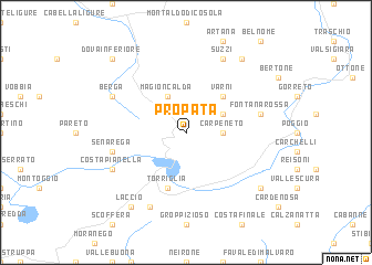 map of Propata