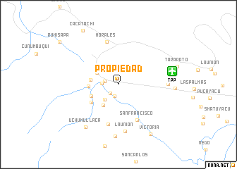 map of Propiedad