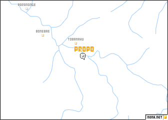 map of Propo