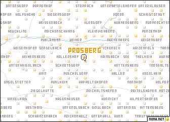 map of Prosberg