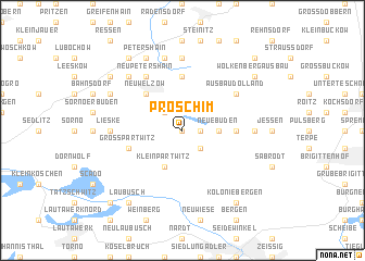 map of Proschim