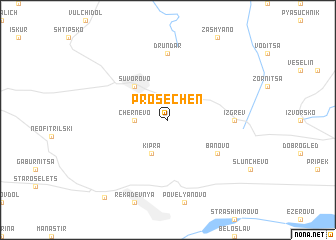 map of Prosechen