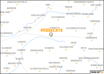 map of Prosech\