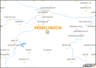 map of Proselkovichi