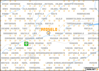 map of Proselo