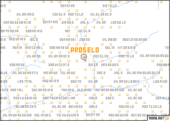 map of Proselo