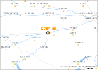 map of Proshki