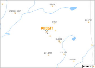 map of Prosit