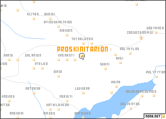 map of Proskinitárion