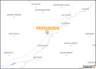 map of Proskokovo