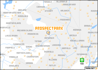 map of Prospect Park