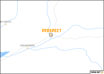 map of Prospect