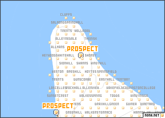 map of Prospect