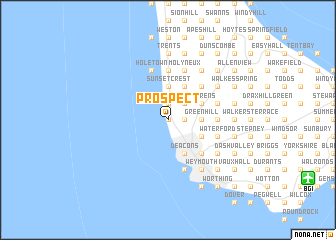 map of Prospect