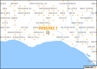 map of Prospect