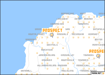 map of Prospect