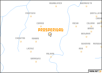 map of Prosperidad