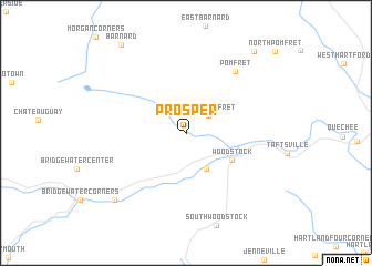 map of Prosper