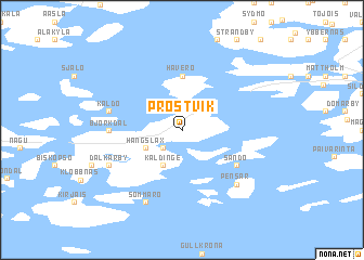 map of Prostvik